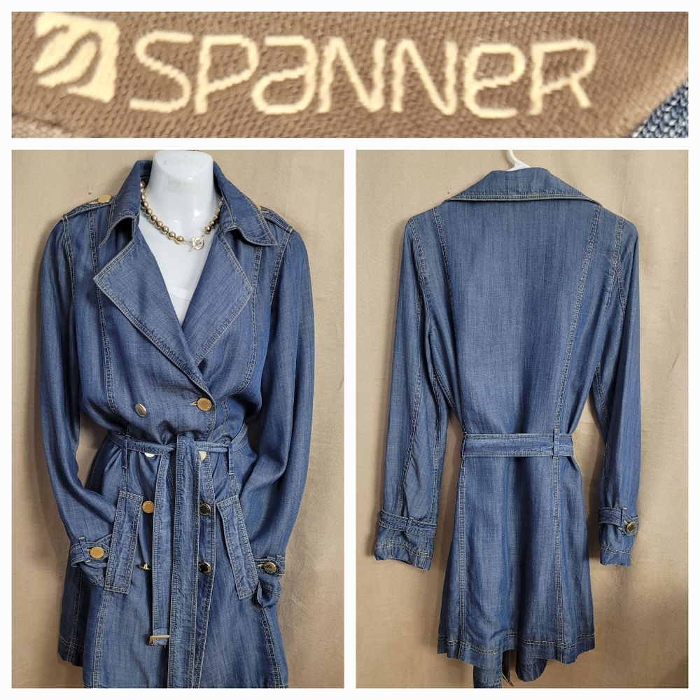 Denim Trench /M
